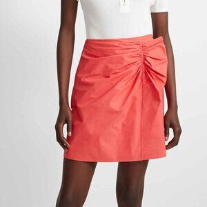 club Monaco new coral skirt BNWT faux wrap bow